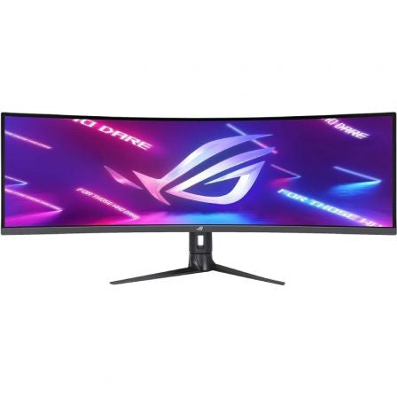 Monitor Gaming Ultrapanorámico Curvo Asus Rog Strix XG49WCR 49'/ Dual QHD/ 1ms/ 165Hz/ VA/ Multimedia/ Negro