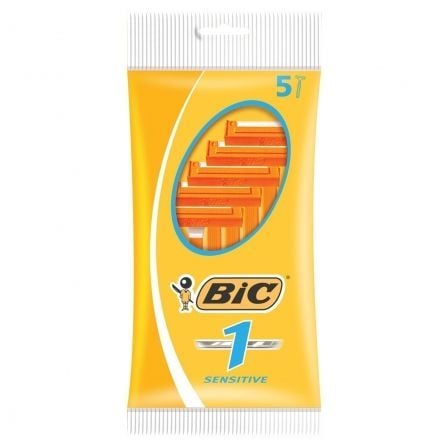 Cuchilla de Afeitar Bic 1 Sensitive/ 5 uds