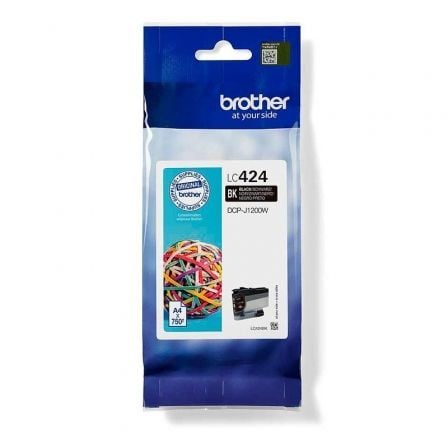 Cartucho de Tinta Original Brother LC424/ Negro