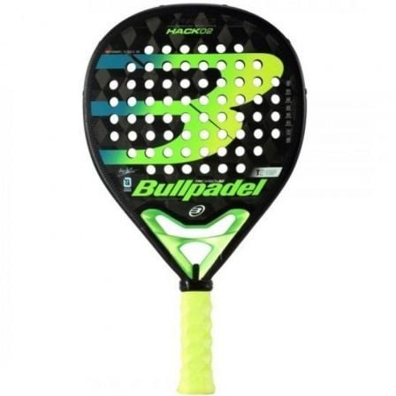 Pala de Pádel Bullpadel Hack 02 Proline 2020/ Verde (Paquito Navarro)