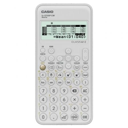 Calculadora Científica Casio ClassWiz FX-570 SP CW/ Blanca