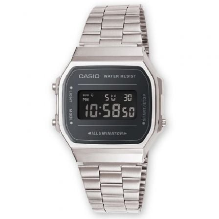 Reloj Digital Casio Vintage Iconic A168WEM-1EF/ 38mm/ Plata