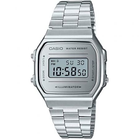 Reloj Digital Casio Vintage Iconic A168WEM-7EF/ 38mm/ Plata