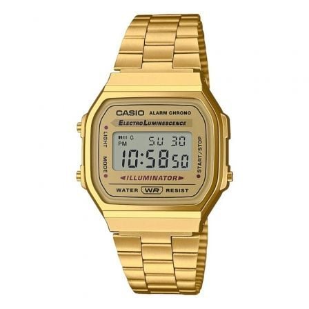 Reloj Digital Casio Vintage Iconic A168WG-9EF/ 38mm/ Dorado