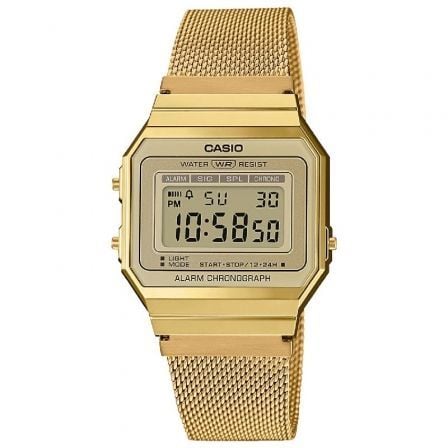 Reloj Digital Casio Vintage Iconic A700WEMG-9AEF/ 37mm/ Dorado