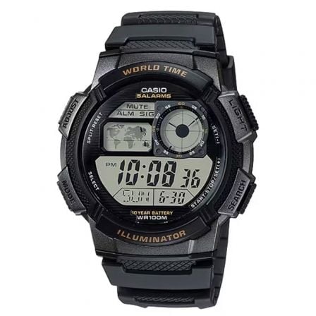 Reloj Digital Casio Collection Men AE-1000W-1AVEF/ 48mm/ Negro