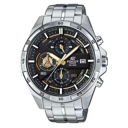 Reloj Analógico Casio Edifice Classic EFR-556D-1AVUEF/ 54mm/ Plata y Dorado