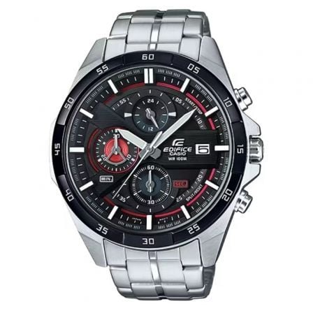 Reloj Analógico Casio Edifice Classic EFR-556DB-1AVUEF/ 54mm/ Plata y Negro