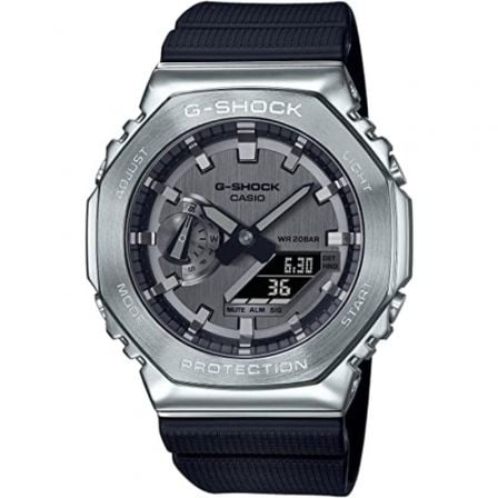 Reloj Analógico y Digital Casio G-Shock Metal GM-2100-1AER/ 49mm/ Negro