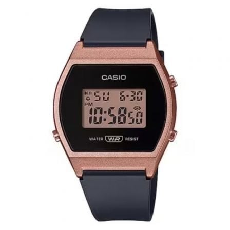 Reloj Digital Casio Collection Women LW-204-1AEF/ 39mm/ Negro y Rosa