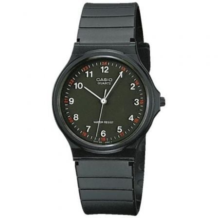 Reloj Analógico Casio Collection Men MQ-24-1BLLEG/ 39mm/ Negro