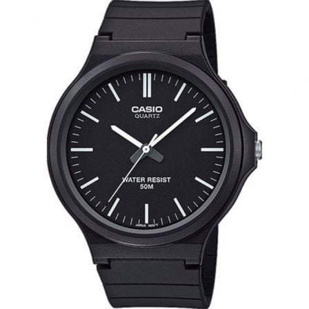 Reloj Analógico Casio Collection Men MW-240-1EVEF/ 48mm/ Negro