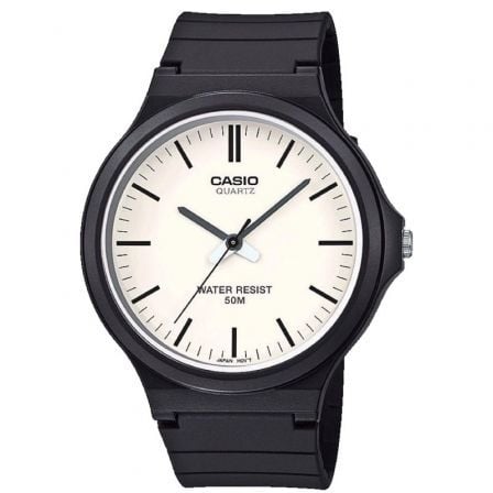 Reloj Analógico Casio Collection Men MW-240-7EVEF/ 48mm/ Negro