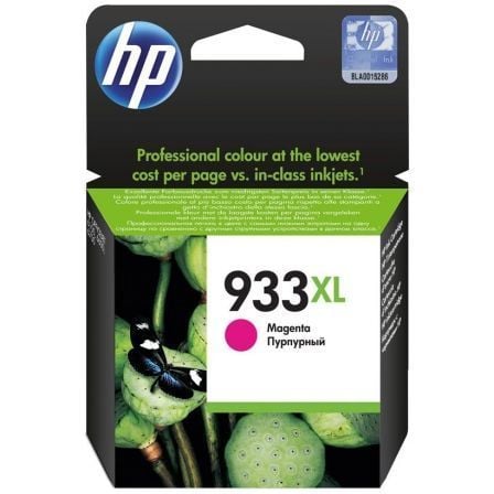 Cartucho de Tinta Original HP nº933 XL Alta Capacidad/ Magenta