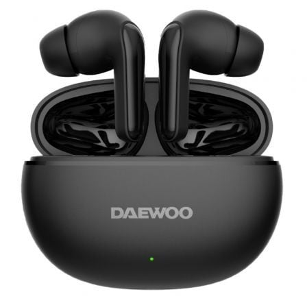 Auriculares Bluetooth Daewoo DW2004 con estuche de carga/ Autonomía 5h/ Negros