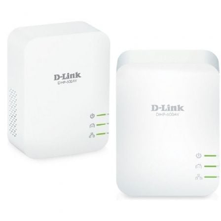 Adaptador Powerline DLink DHP-601AV AV2 1000MBs/ Pack de 2