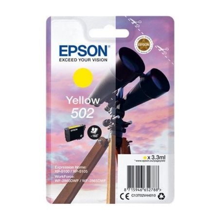 Cartucho de Tinta Original Epson nº502/ Amarillo