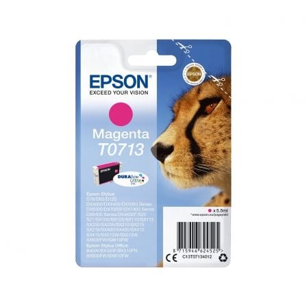 Cartucho de Tinta Original Epson T0713/ Magenta