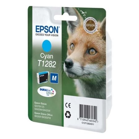 Cartucho de Tinta Original Epson T1282/ Cian