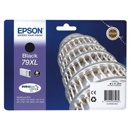 Cartucho de Tinta Original Epson nº79 XL Alta Capacidad/ Negro