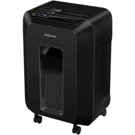 Destructora Fellowes 80M/ Mini Corte de 4 x 12mm/ Negra