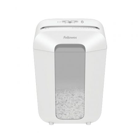 Destructora Fellowes LX70/ Corte en Partículas de 4 x 40mm/ Blanca