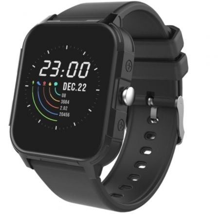 Smartwatch Forever IGO JW-150/ Notificaciones/ Frecuencia Cardíaca/ Negro