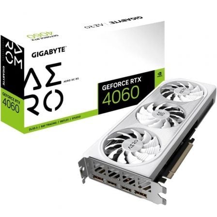 Tarjeta Gráfica Gigabyte GeForce RTX 4060 Aero OC 8G/ 8GB GDDR6