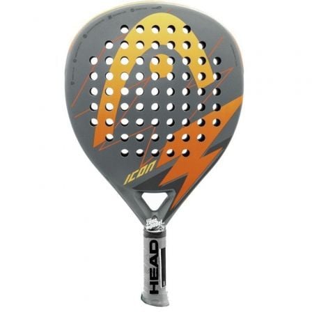 Pala de Pádel Head Icon LTD 2023/ Naranja y Gris