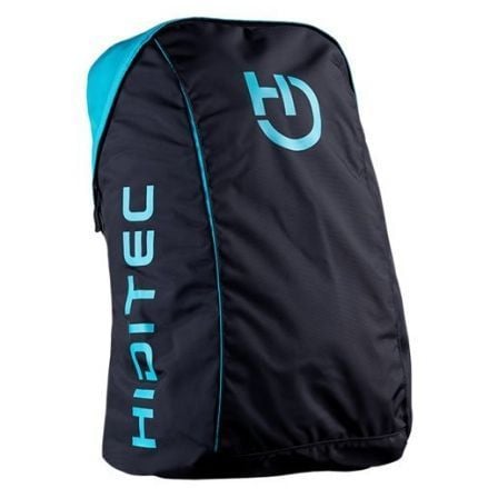 Mochila Hiditec Urbanpack Back10002 para Portátiles hasta 15.6'/ Impermeable/ Negro/ Azul