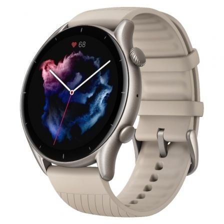 Smartwatch Huami Amazfit GTR 3/ Notificaciones/ Frecuencia Cardíaca/ GPS/ Gris Medianoche