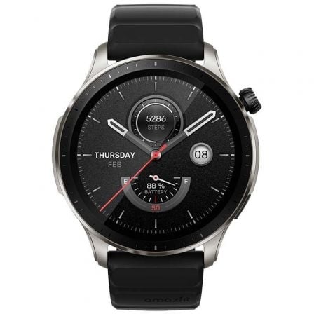 Smartwatch Huami Amazfit GTR 4/ Notificaciones/ Frecuencia Cardíaca/ GPS/ Negro