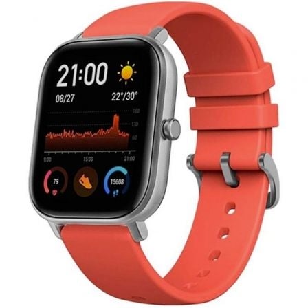 Smartwatch Huami Amazfit GTS/ Notificaciones/ Frecuencia Cardíaca/ GPS/ Rojo