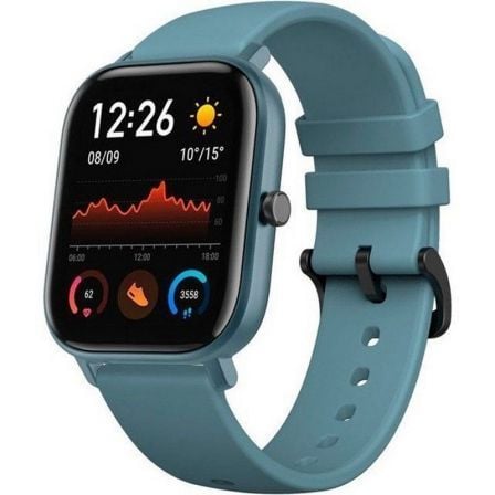 Smartwatch Huami Amazfit GTS/ Notificaciones/ Frecuencia Cardíaca/ GPS/ Azul Acero