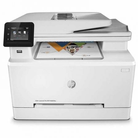 Multifunción Láser Color HP Láserjet Pro M283FDW WiFi/ Fax/ Dúplex/ Blanca