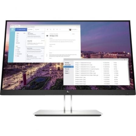 Monitor Profesional HP E23 G4 9VF96AA 23'/ Full HD/ Plata y Negro