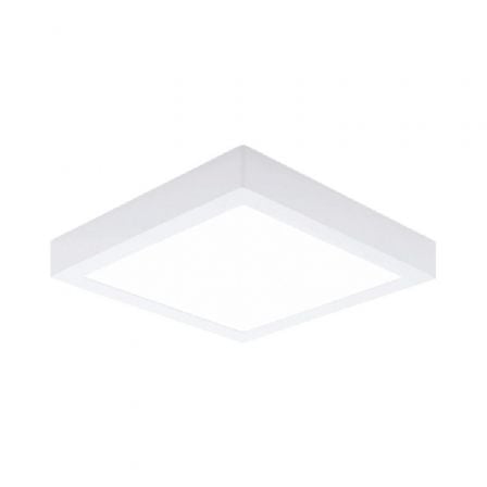 Downlight Iglux SUP-102418-FB V2/ Cuadrado/ Ø220 x 220 x 35mm/ Potencia 18W/ 1700 Lúmenes/ 6000ºK/ Blanco