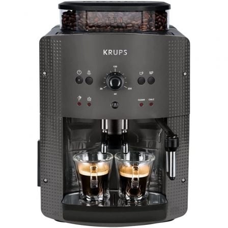 Cafetera Expreso Krups EA810B70/ 1450W/ 15 Bares/ Gris