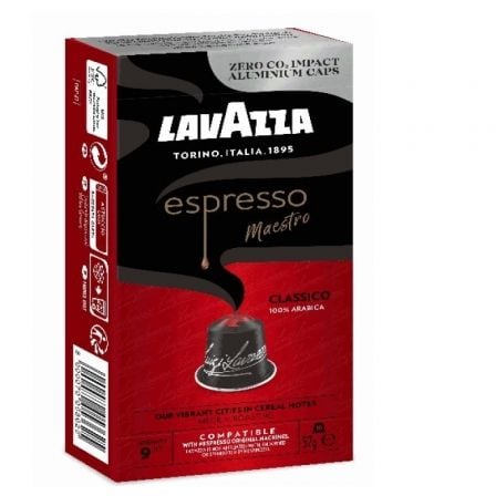 Cápsula Lavazza Espresso Maestro Clásico para cafeteras Nespresso/ Caja de 10