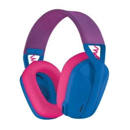 Auriculares Gaming Inalámbrico con Micrófono Logitech G435/ Bluetooth/ Azul y Frambuesa