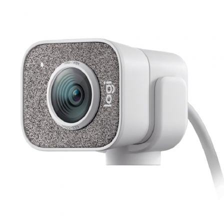 Webcam Logitech StreamCam/ Enfoque Automático/ 1920 x 1080 Full HD/ Blanca