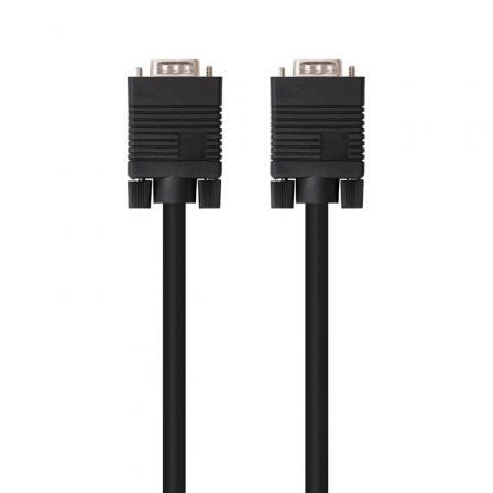 Cable SVGA Nanocable 10.15.1303/ VGA Macho - VGA Macho/ 3m/ Negro