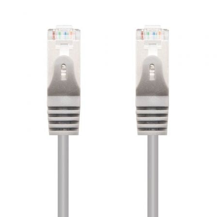 Cable de Red RJ45 FTP Nanocable 10.20.0810 Cat.6/ 10m/ Gris