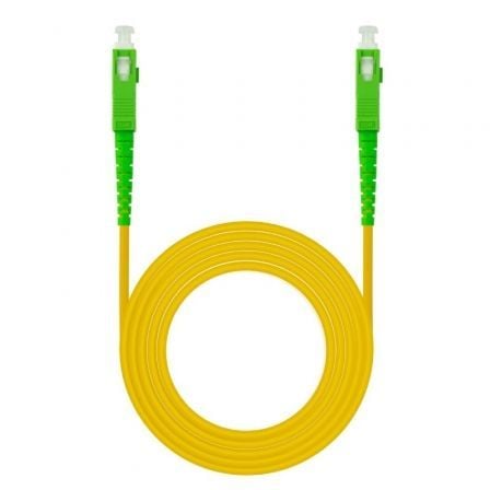 Cable de Fibra Óptica G657A2 Nanocable 10.20.0030/ LSZH/ 30m/ Amarillo