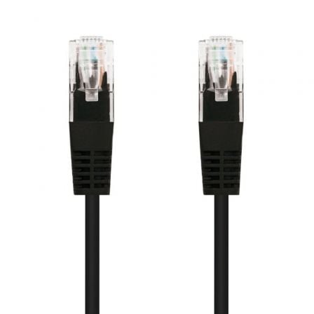 Cable de Red RJ45 UTP Nanocable 10.20.0400-L25-BK Cat.6/ 25cm/ Negro