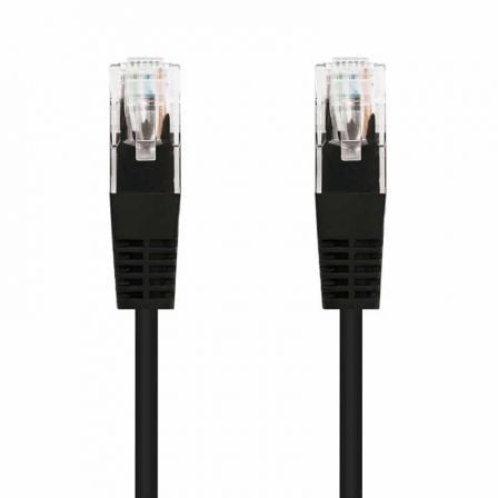 Cable de Red RJ45 UTP Nanocable 10.20.0403-BK Cat.6/ 3m/ Negro