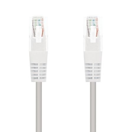 Cable de Red RJ45 UTP Nanocable 10.20.0403-W Cat.6/ 3m/ Blanco