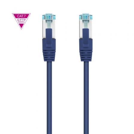 Cable de Red RJ45 SFTP Nanocable 10.20.1701-BL Cat.7/ 1m/ Azul