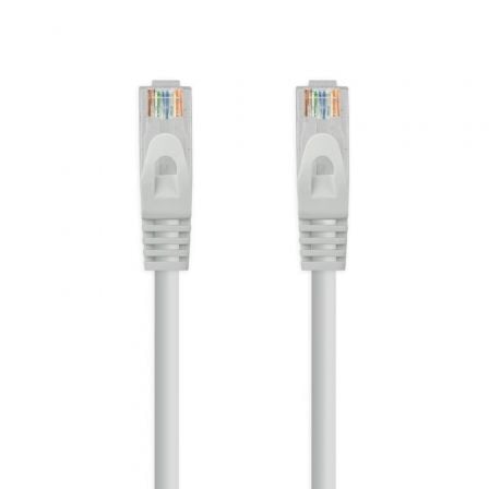 Cable de Red RJ45 UTP Nanocable 10.20.1802 Cat.6A/ 2m/ Gris