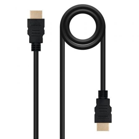 Cable HDMI 1.4 Nanocable 10.15.1710/ HDMI Macho - HDMI Macho/ 10m/ Negro